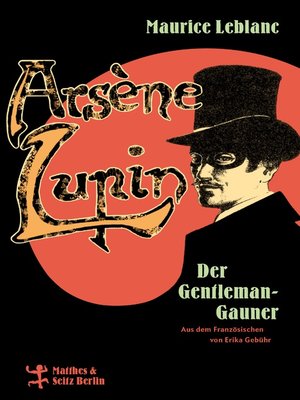 cover image of Arsène Lupin, der Gentleman-Gauner